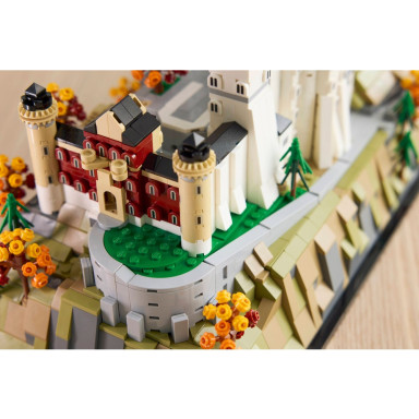 LEGO 21063 Architecture Zamek Neuschwanstein – zdjęcie