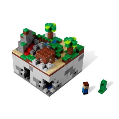 LEGO 21102 Minecraft Micro World: Pierwsza noc – zdjęcie