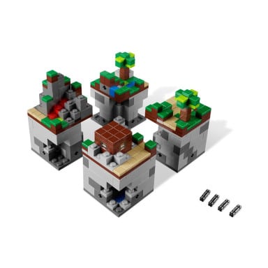 LEGO 21102 Minecraft Micro World: Pierwsza noc – zdjęcie