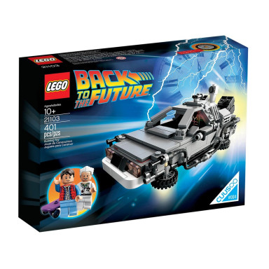 LEGO 21103 CUUSOO Wehikuł czasu DeLorean – zdjęcie