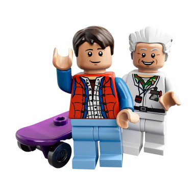 LEGO 21103 CUUSOO Wehikuł czasu DeLorean – zdjęcie