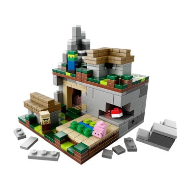 LEGO 21105 Minecraft Mikroświat – Wioska – zdjęcie