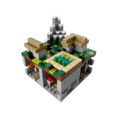 LEGO 21105 Minecraft Mikroświat – Wioska – zdjęcie