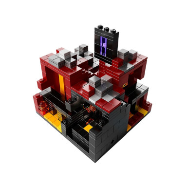 LEGO 21106 Minecraft Mikroświat – The Nether – zdjęcie