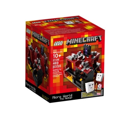 LEGO 21106 Minecraft Mikroświat – The Nether – zdjęcie