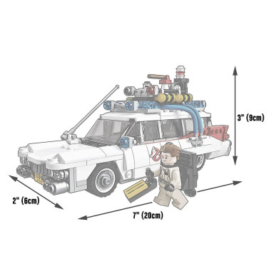 LEGO 21108 Ideas Pogromcy duchów Ecto-1 – zdjęcie