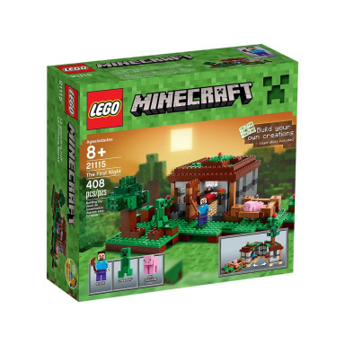LEGO 21115 Minecraft Pierwsza noc – zdjęcie