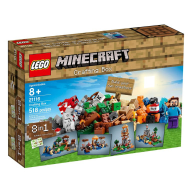 LEGO 21116 Minecraft Kreatywny warsztat – zdjęcie