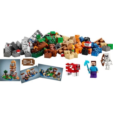 LEGO 21116 Minecraft Kreatywny warsztat – zdjęcie