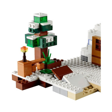 LEGO 21120 Minecraft Śnieżna kryjówka – zdjęcie