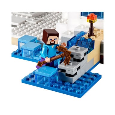 LEGO 21120 Minecraft Śnieżna kryjówka – zdjęcie
