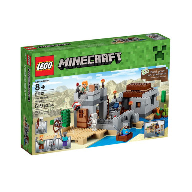 LEGO 21121 Minecraft Pustynny posterunek – zdjęcie