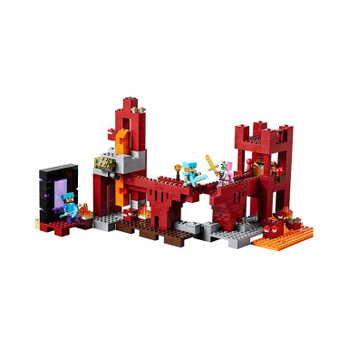 LEGO 21122 Minecraft Forteca Netheru – zdjęcie