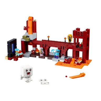 LEGO 21122 Minecraft Forteca Netheru – zdjęcie