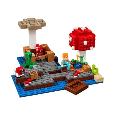 LEGO 21129 Minecraft Grzybowa wyspa – zdjęcie