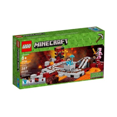 LEGO 21130 Minecraft Linia kolejowa w Netherze – zdjęcie
