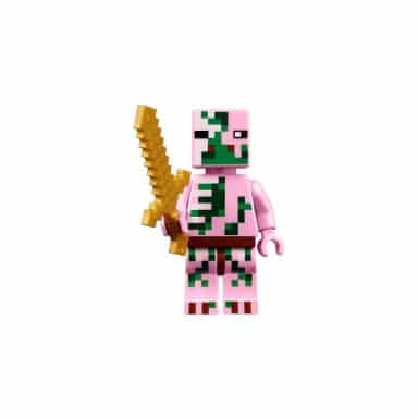 LEGO 21130 Minecraft Linia kolejowa w Netherze – zdjęcie
