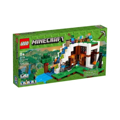 LEGO 21134 Minecraft Baza pod wodospadem – zdjęcie