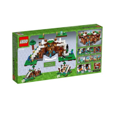 LEGO 21134 Minecraft Baza pod wodospadem – zdjęcie