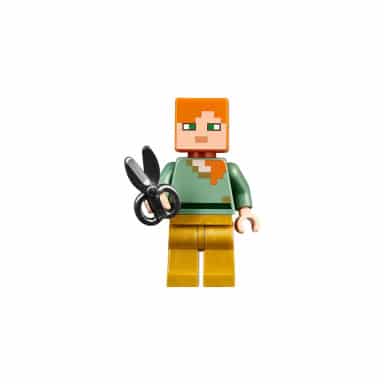 LEGO 21134 Minecraft Baza pod wodospadem – zdjęcie