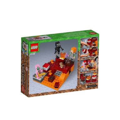 LEGO 21139 Minecraft Walka w Netherze – zdjęcie