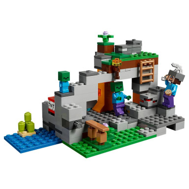 LEGO 21141 Minecraft Jaskinia zombie – zdjęcie