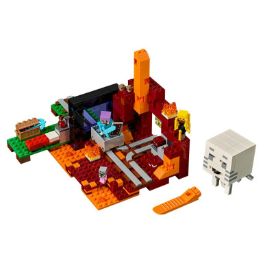 LEGO 21143 Minecraft Portal do Netheru – zdjęcie