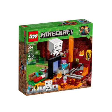 LEGO 21143 Minecraft Portal do Netheru – zdjęcie