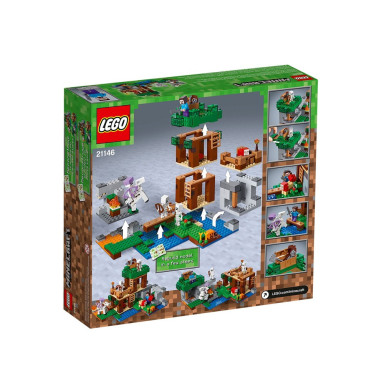 LEGO 21146 Minecraft Atak szkieletów – zdjęcie