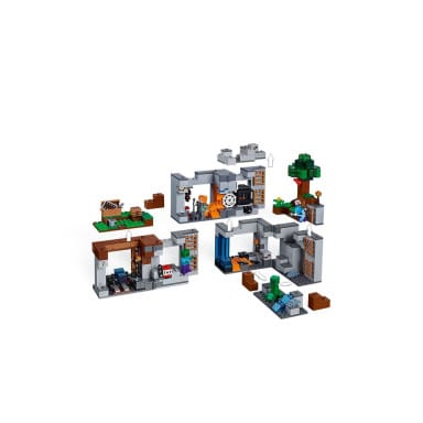 LEGO 21147 Minecraft Przygody na skale macierzystej – zdjęcie