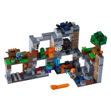 LEGO 21147 Minecraft Przygody na skale macierzystej – zdjęcie