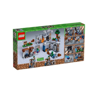 LEGO 21147 Minecraft Przygody na skale macierzystej – zdjęcie