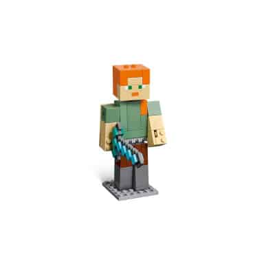 LEGO 21149 Minecraft BigFig — Alex z kurczakiem – zdjęcie