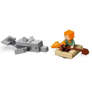 LEGO 21152 Minecraft Przygoda na statku pirackim – zdjęcie