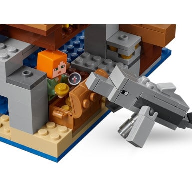 LEGO 21152 Minecraft Przygoda na statku pirackim – zdjęcie