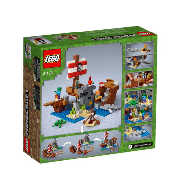 LEGO 21152 Minecraft Przygoda na statku pirackim – zdjęcie