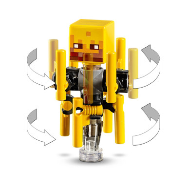 LEGO 21154 Minecraft Most Płomyków – zdjęcie