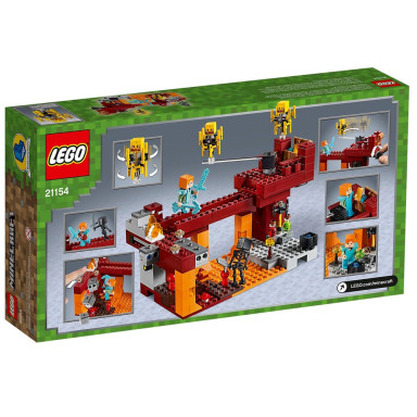 LEGO 21154 Minecraft Most Płomyków – zdjęcie