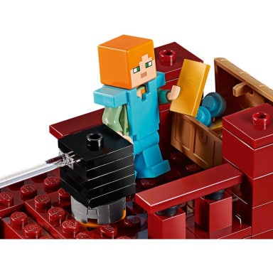 LEGO 21154 Minecraft Most Płomyków – zdjęcie