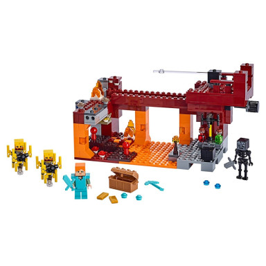LEGO 21154 Minecraft Most Płomyków – zdjęcie