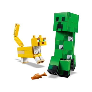 LEGO 21156 Minecraft BigFig Creeper i Ocelot – zdjęcie