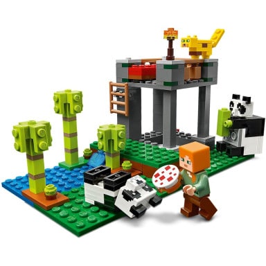 LEGO 21158 Minecraft Żłobek dla pand – zdjęcie