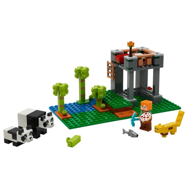 LEGO 21158 Minecraft Żłobek dla pand – zdjęcie
