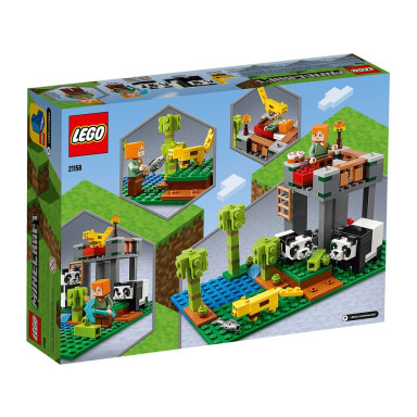 LEGO 21158 Minecraft Żłobek dla pand – zdjęcie