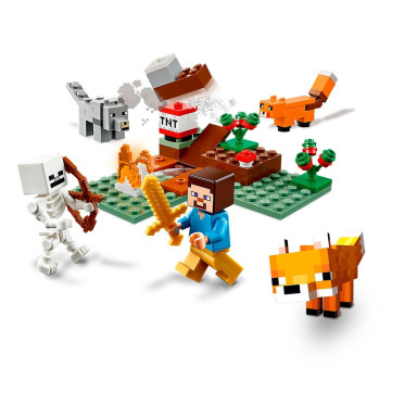 LEGO 21162 Minecraft Przygoda w tajdze – zdjęcie