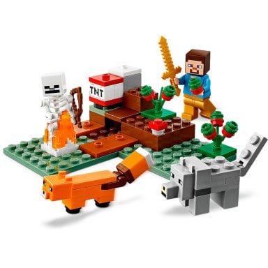 LEGO 21162 Minecraft Przygoda w tajdze – zdjęcie