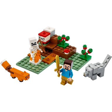 LEGO 21162 Minecraft Przygoda w tajdze – zdjęcie