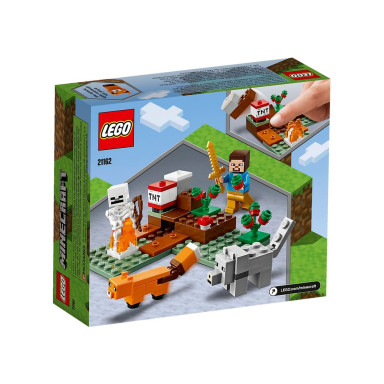 LEGO 21162 Minecraft Przygoda w tajdze – zdjęcie