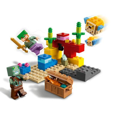 LEGO 21164 Minecraft Rafa koralowa – zdjęcie