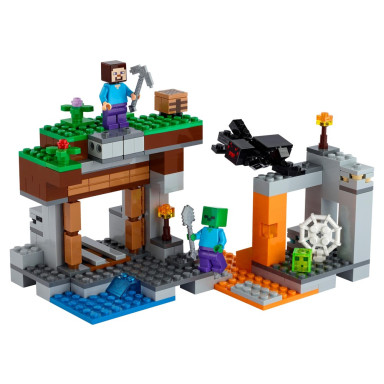 LEGO 21166 Minecraft Opuszczona Kopalnia – zdjęcie
